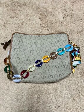 Vintage Christian Dior Honeycomb Monogram Bag